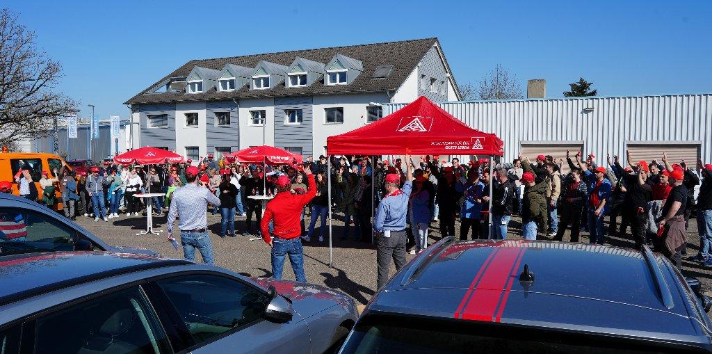 Warnstreik bei Schölly
