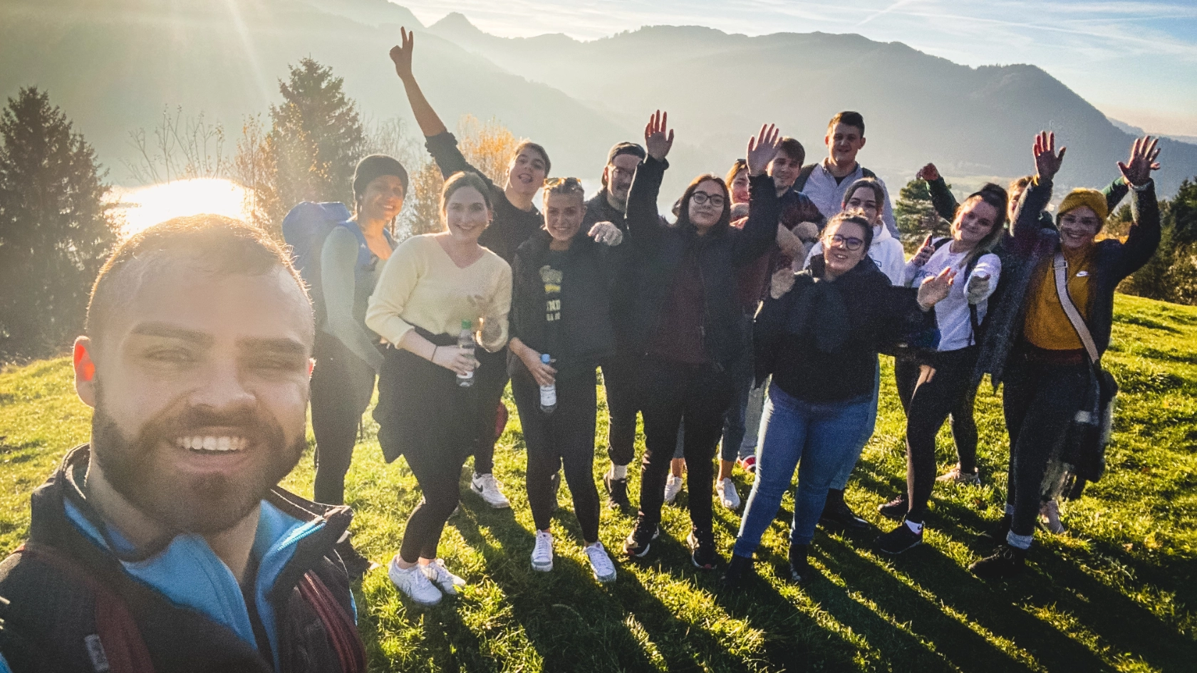Gruppenbild vom OJA Wochenendseminar 2021, IG Metall Amberg