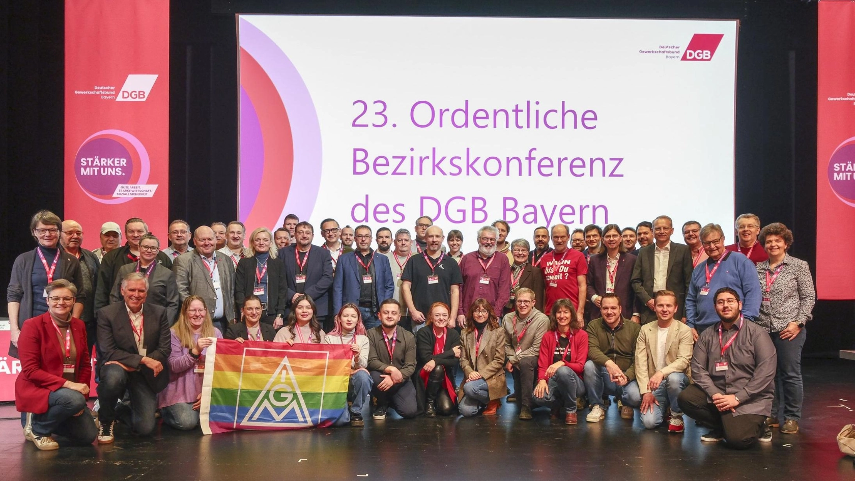 Starke Beteiligung: Metallerinnen und Metaller auf der Bezirkskonferenz des DGB Bayern<br/>