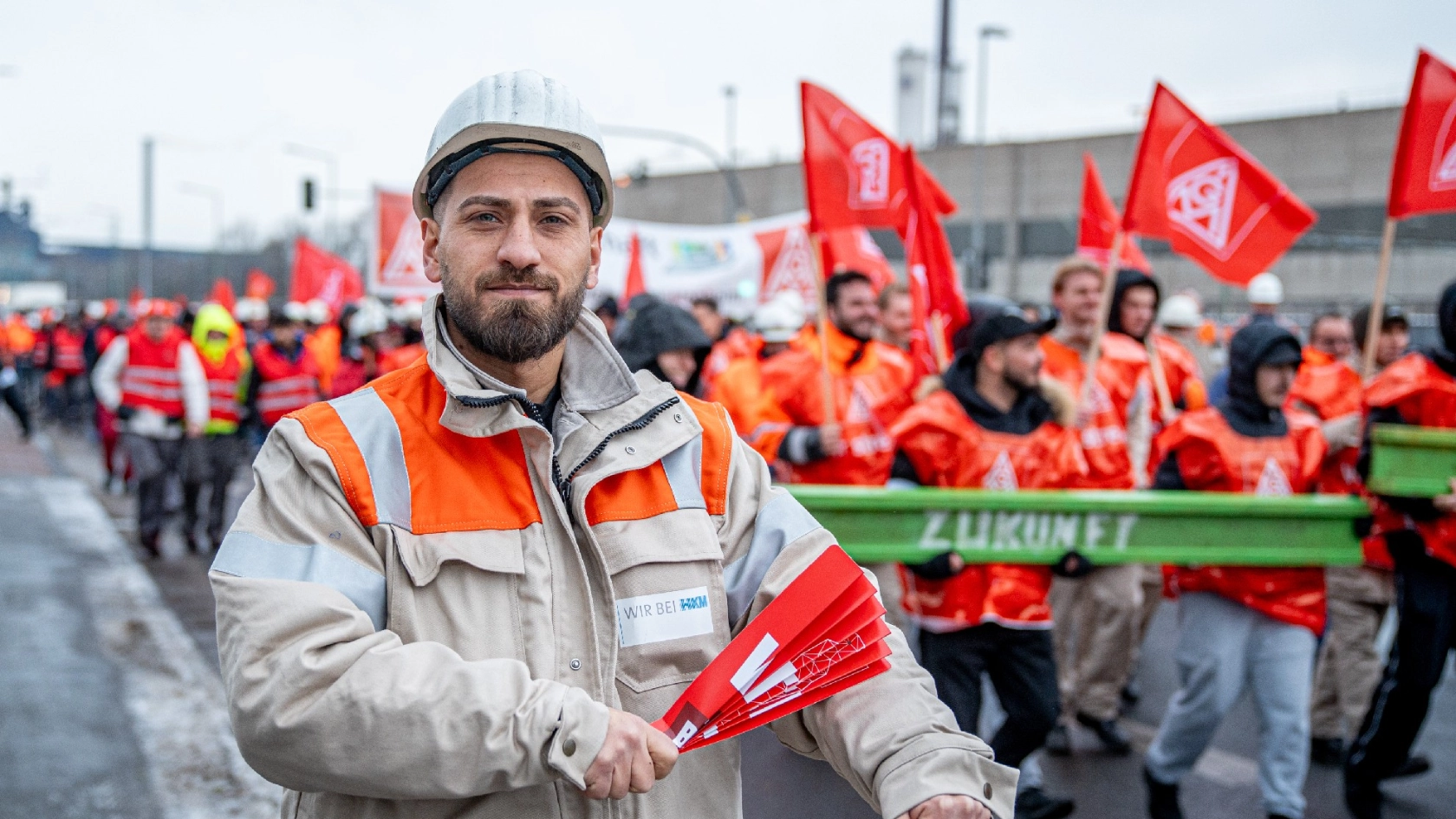 Warnstreik Stahlindustrie
