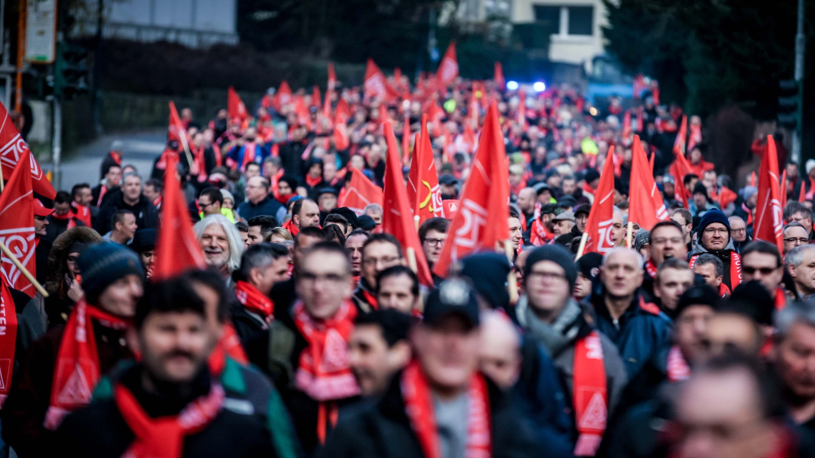 Streik, Menschenmenge, Demonstration