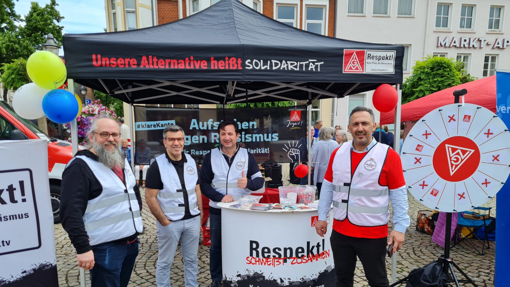 Migrationsausschuss auf dem Fest der Kulturen 2025 in Peine