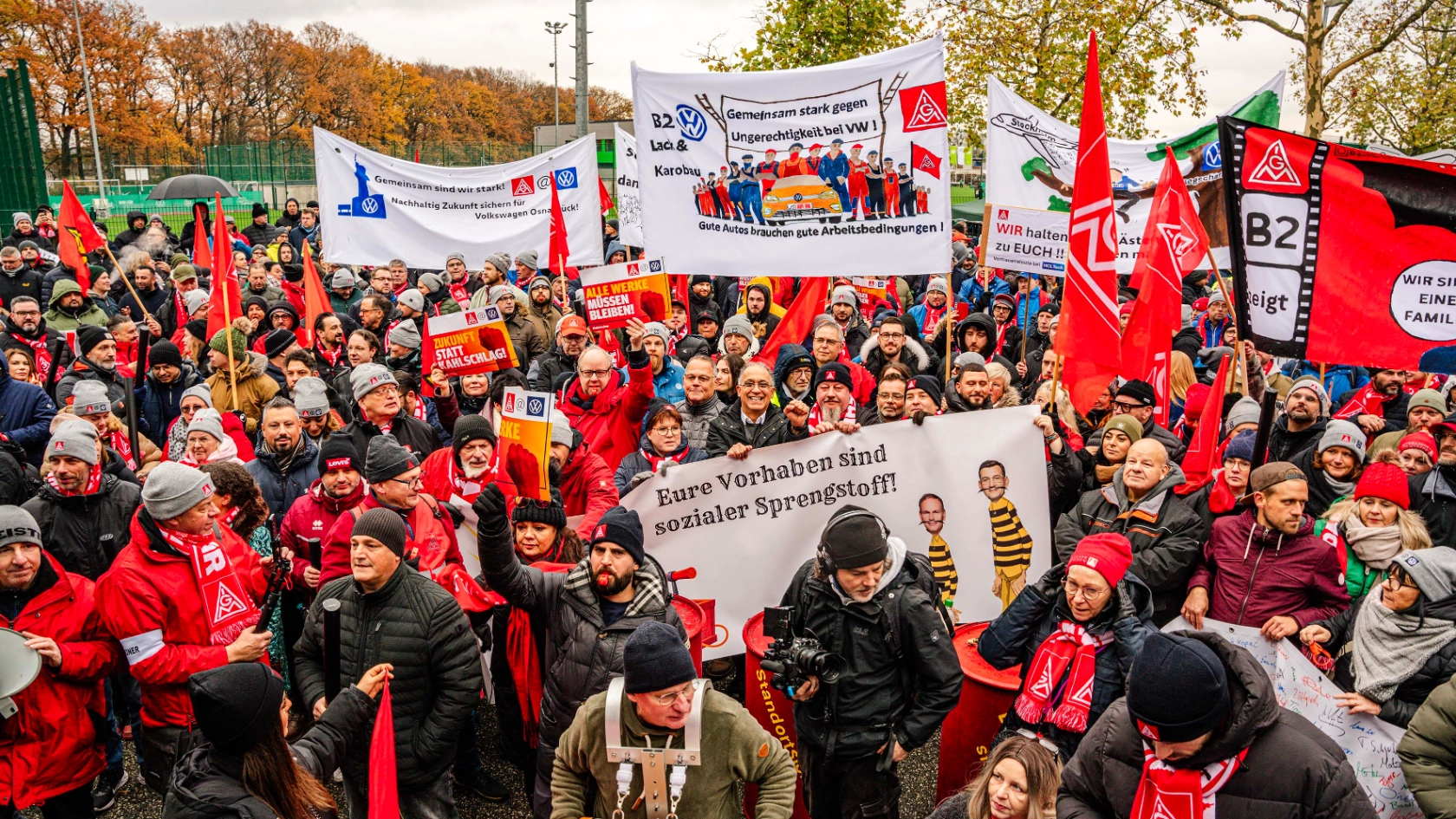 2024-11-21 3. Verhandlung VW Kundgebung