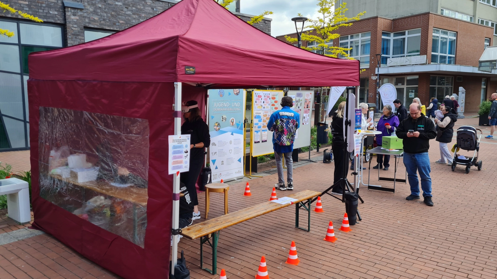 Friedensfest am Monument