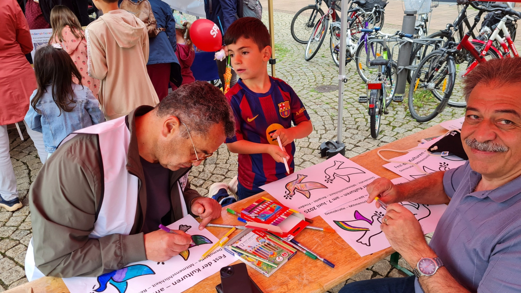 Migrationsausschuss auf dem Fest der Kulturen 2025 in Peine