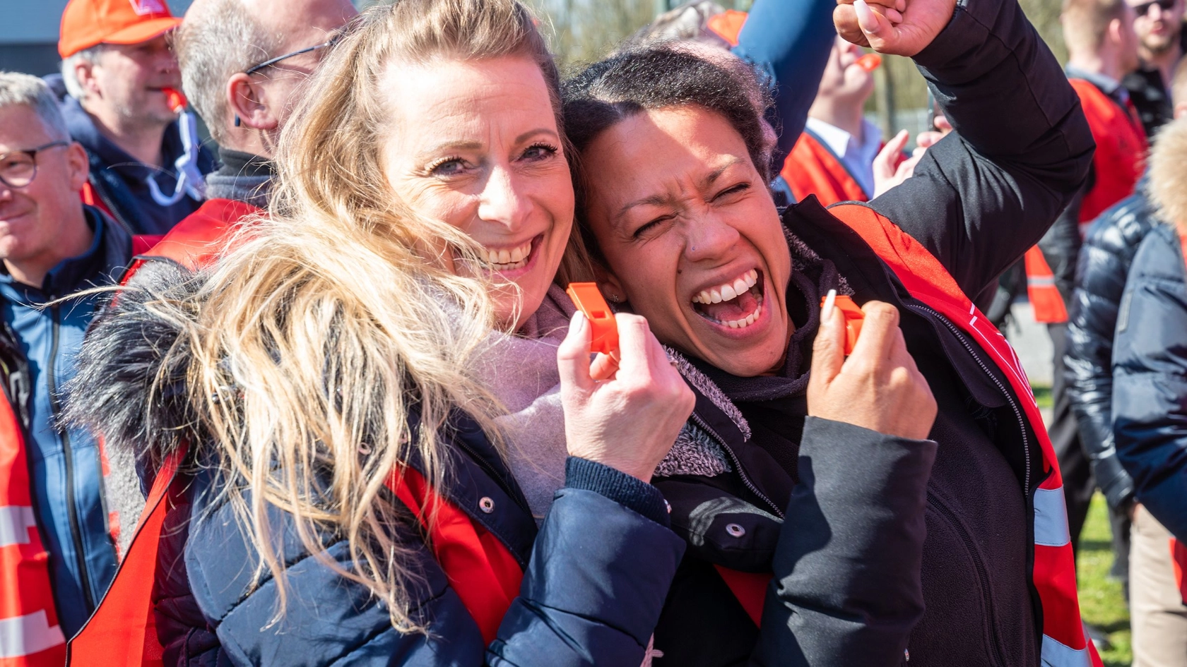 Warnstreik Kfz-Tarifrunde 2023 Hamburg