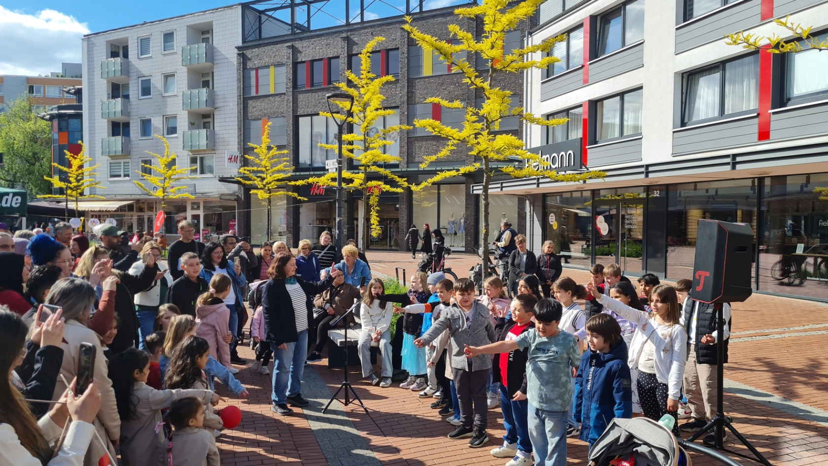 Friedensfest am Monument