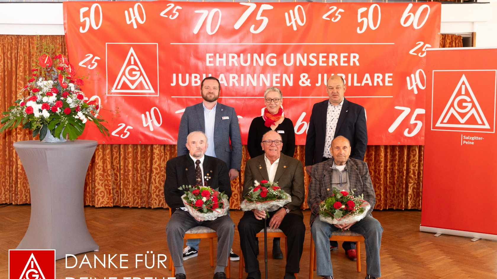 Jubilarehrung 2026 in Peine