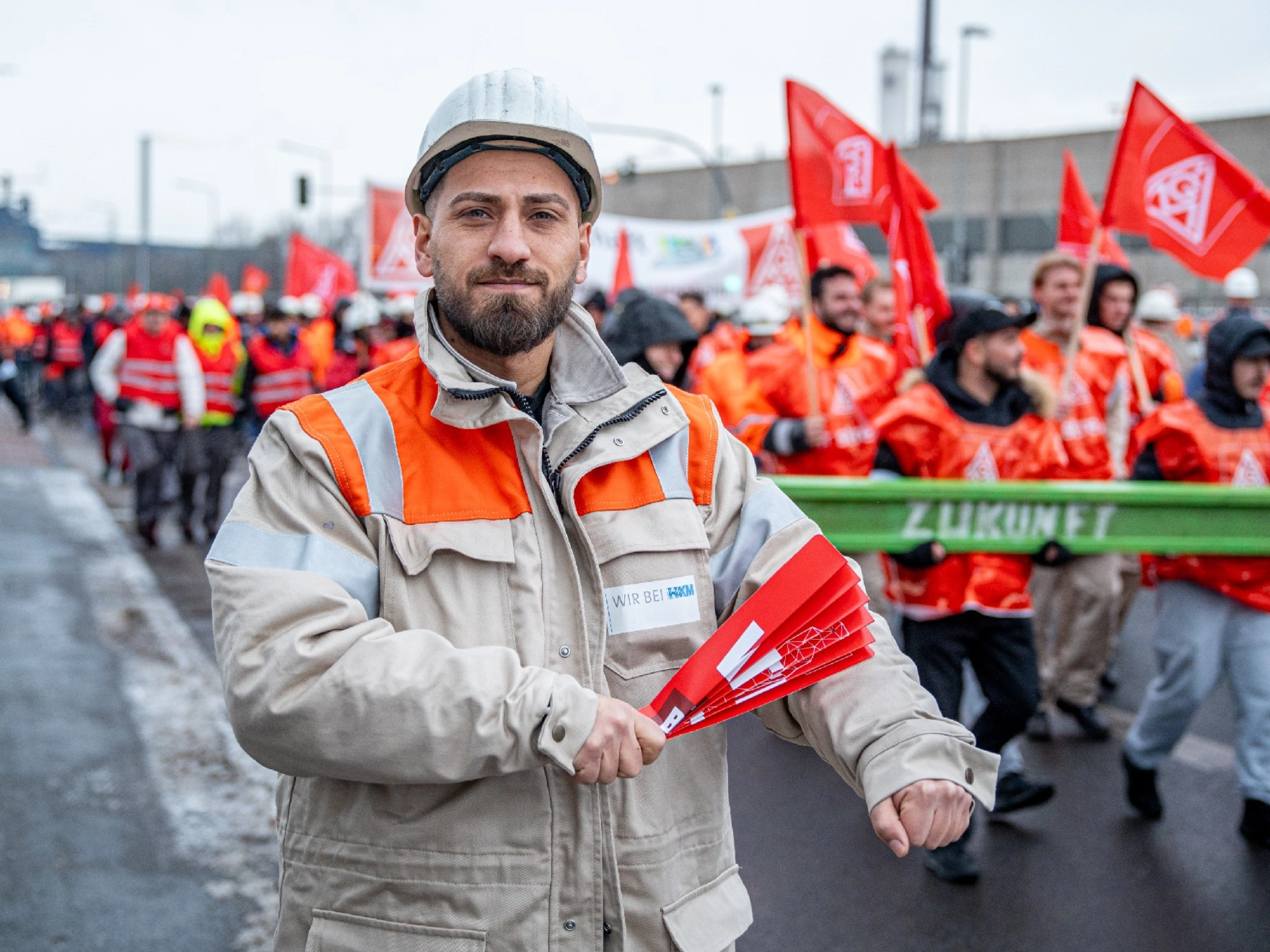 Warnstreik Stahlindustrie