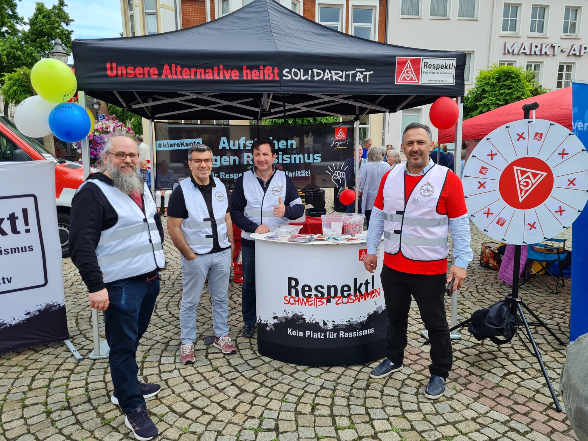 Migrationsausschuss auf dem Fest der Kulturen 2025 in Peine