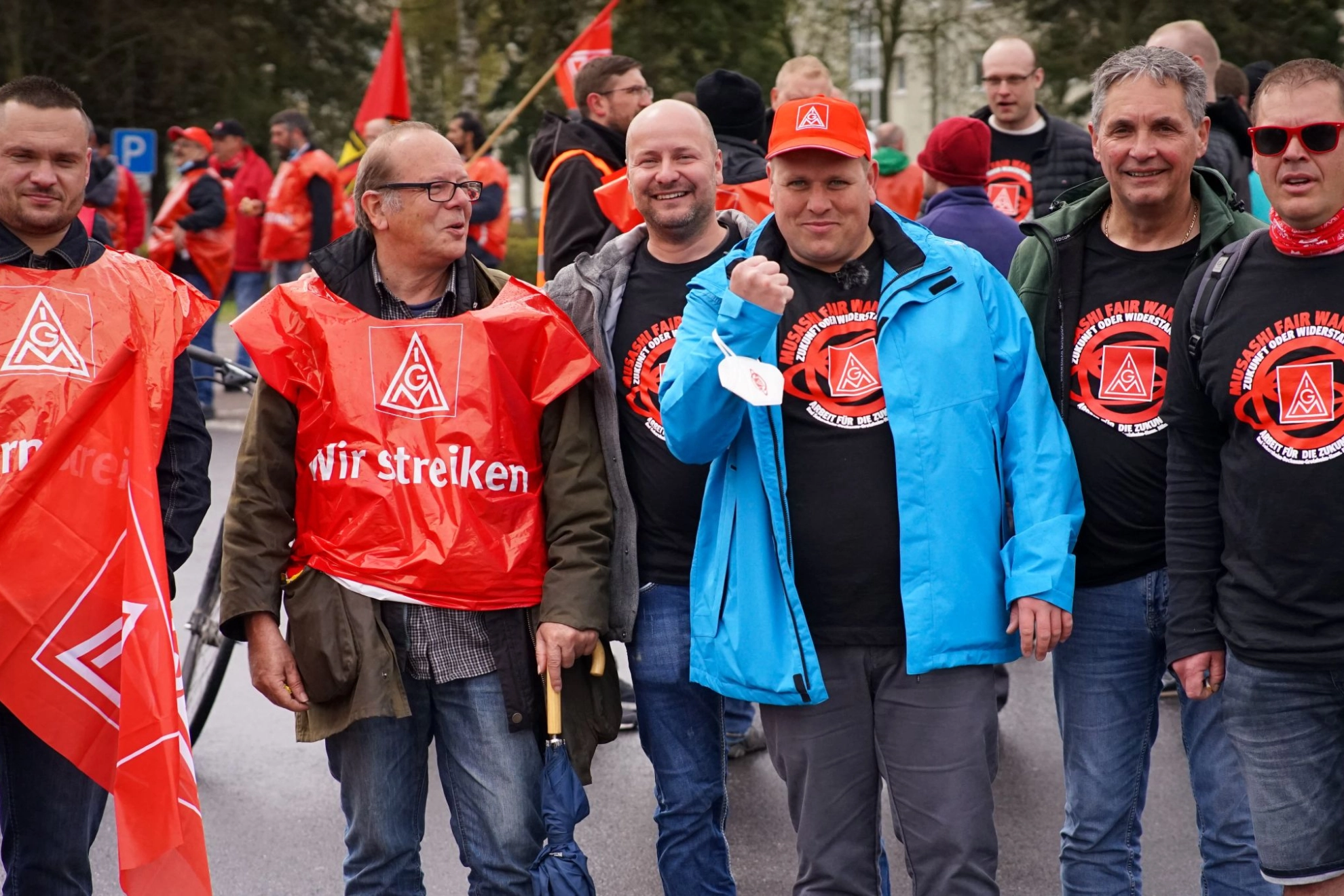 Ganztägiger Warnstreik aller Musashi-Standorte am 25. April 2022