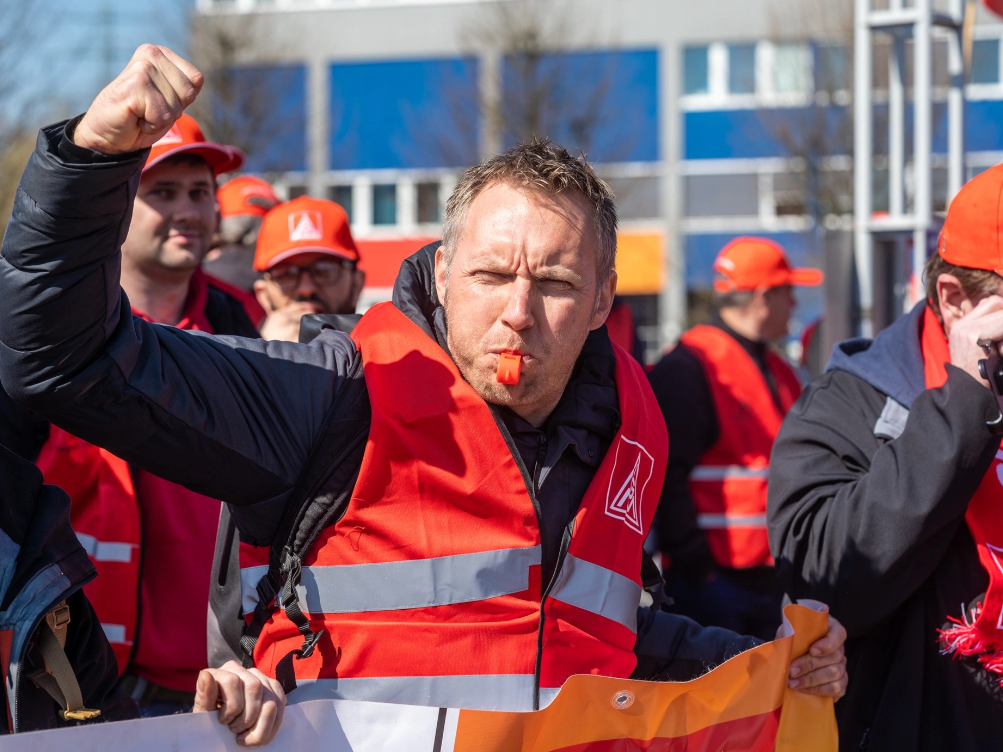 KFZ Warnstreikfotos Region Hamburg