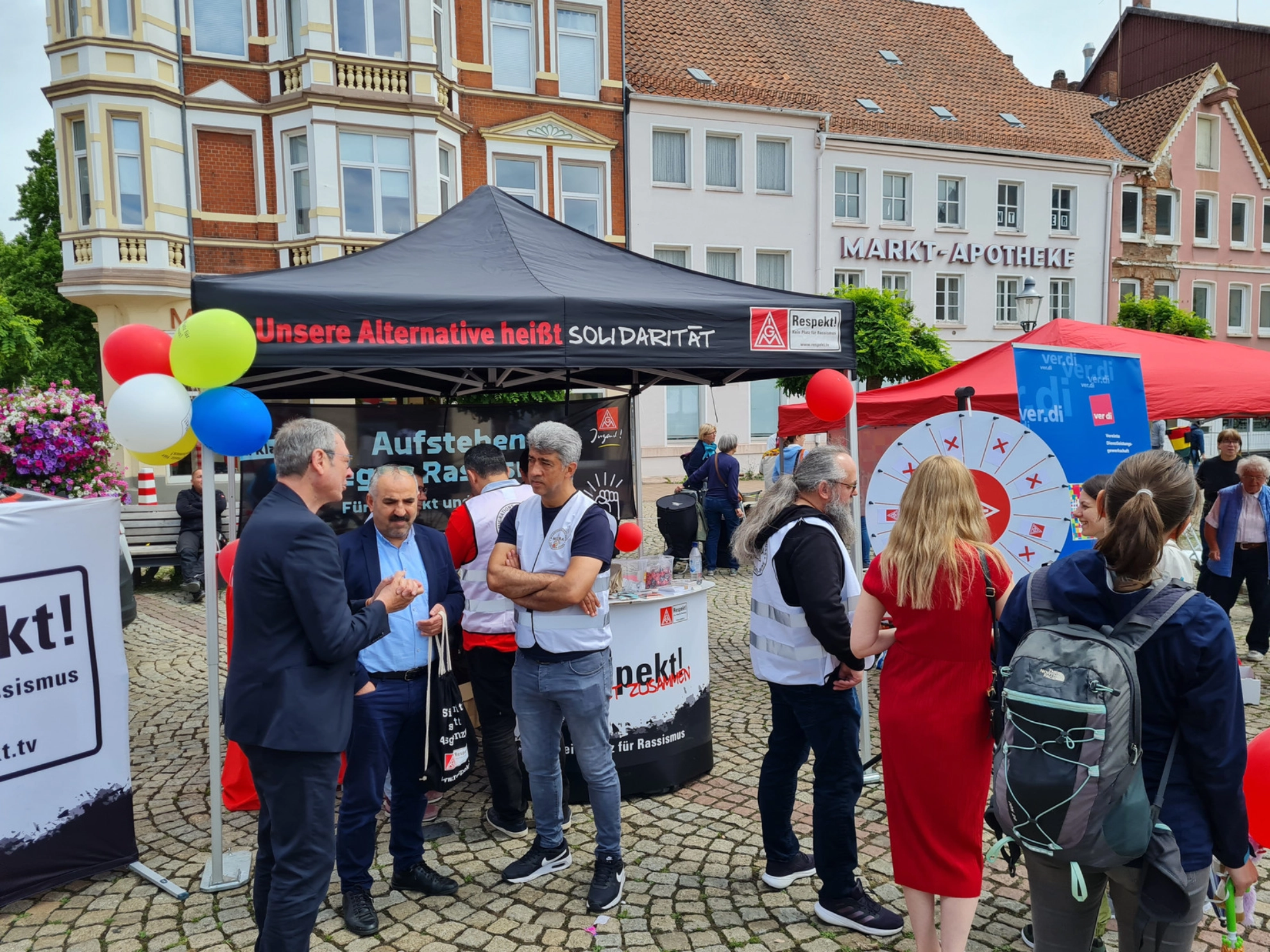 Migrationsausschuss auf dem Fest der Kulturen 2025 in Peine