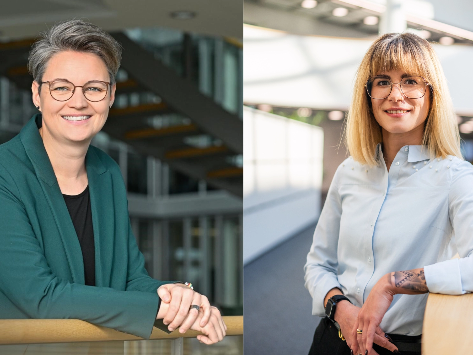  Karola Frank und Valeria Gorschunow