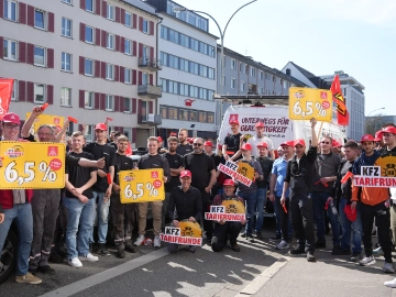 Warnstreiks im KFZ Handwerk