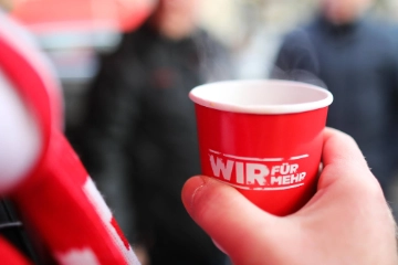 Auf einen Kaffee mit dem Bundespräsidenten und der IG Metall Lörrach und Freiburg