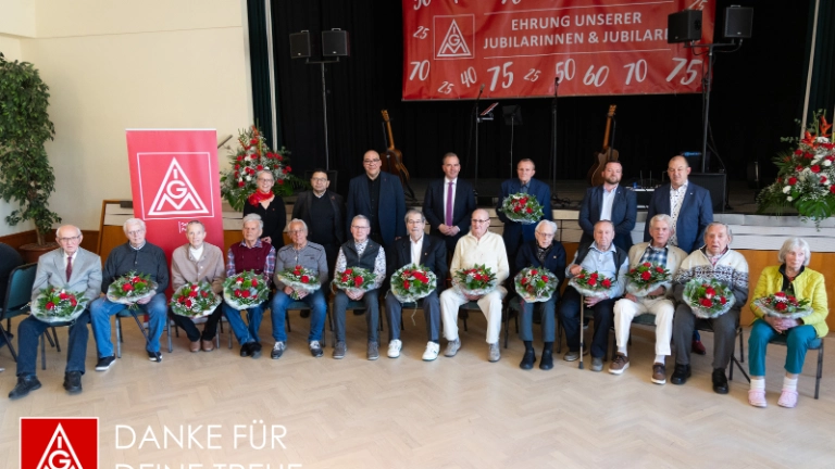 Jubilarehrung 2026 in Salzgitter