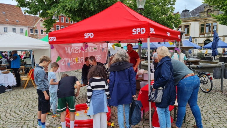 Migrationsausschuss auf dem Fest der Kulturen 2025 in Peine
