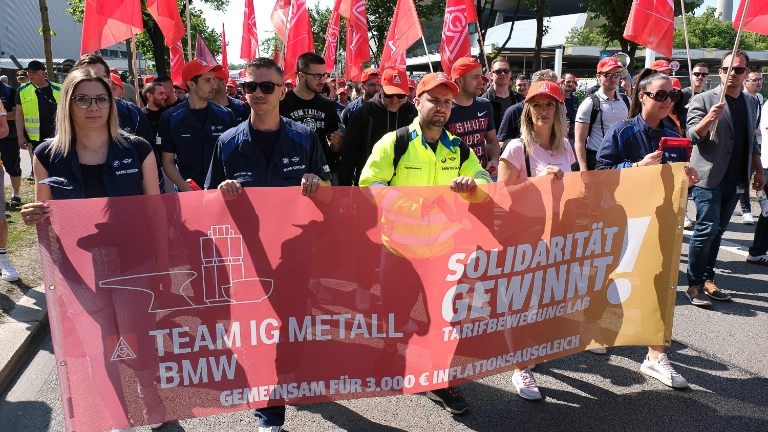 Aktionstag Leiharbeit: Demozug und Kundgebung in München