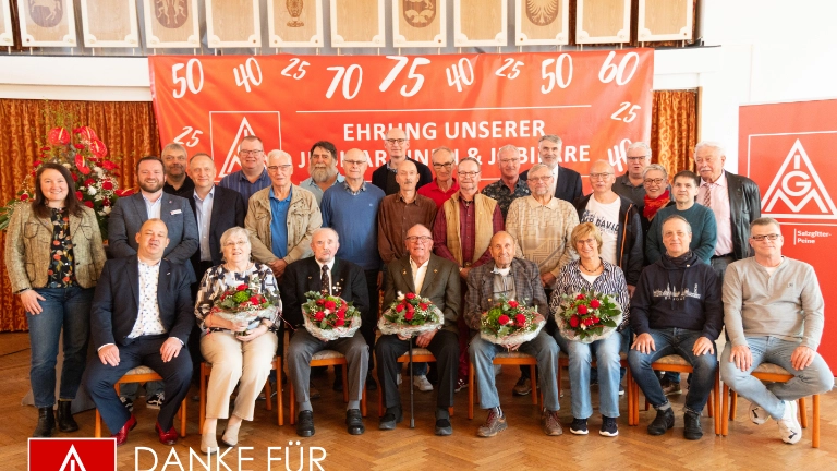 Jubilarehrung 2026 in Peine