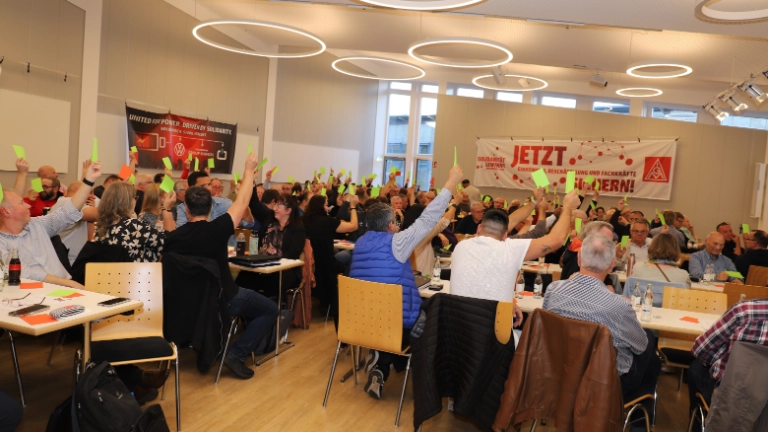 Delegiertenversammlung der IG Metall Salzgitter-Peine