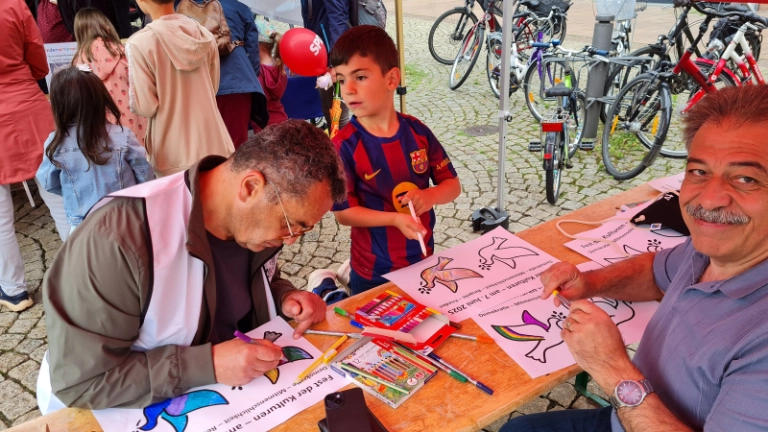 Migrationsausschuss auf dem Fest der Kulturen 2025 in Peine
