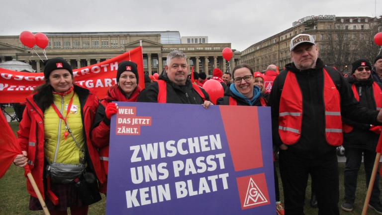 Aktionstag Industrie in Stuttgart