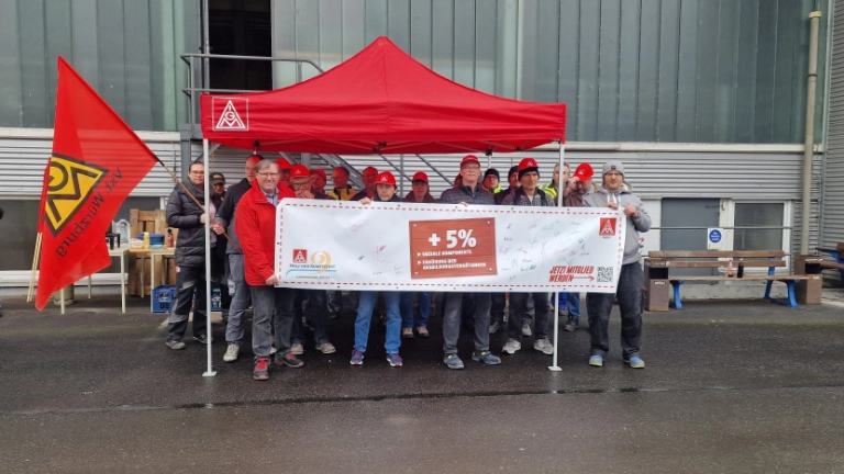 HVI Warnstreik Paidi