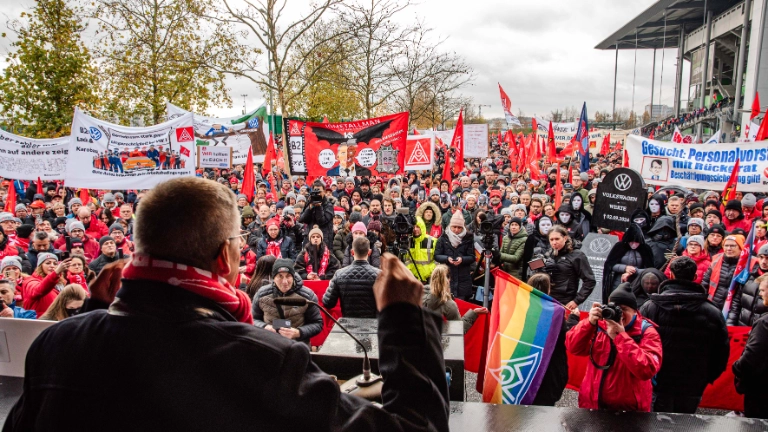 2024-11-21 3. Verhandlung VW Kundgebung