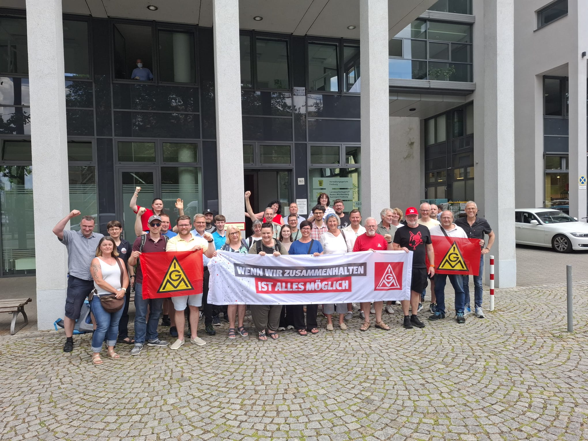 Solidarität mit BR Kollegen